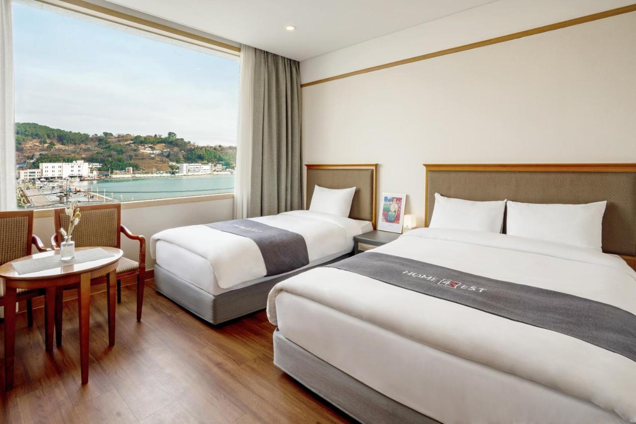 Hotel Homefourest Geoje Esterno foto